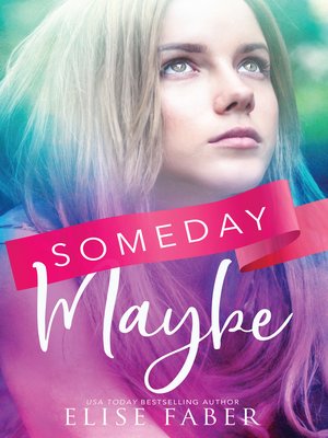 cover image of Someday, Maybe